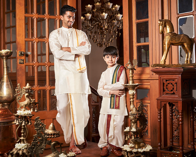 11 Types of Cotton Dhotis in India for Weddings