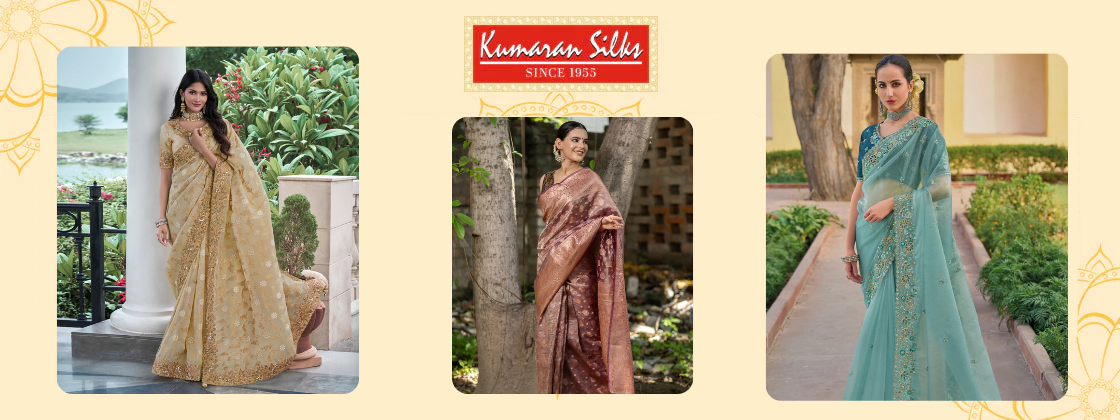 Why Tissue Sarees Are a Top Choice for Festive Glam!