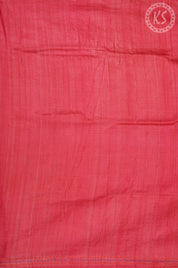 Green Tussar Saree with Kandhari Print