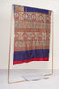 Blue Tussar Saree with Kandhari Print