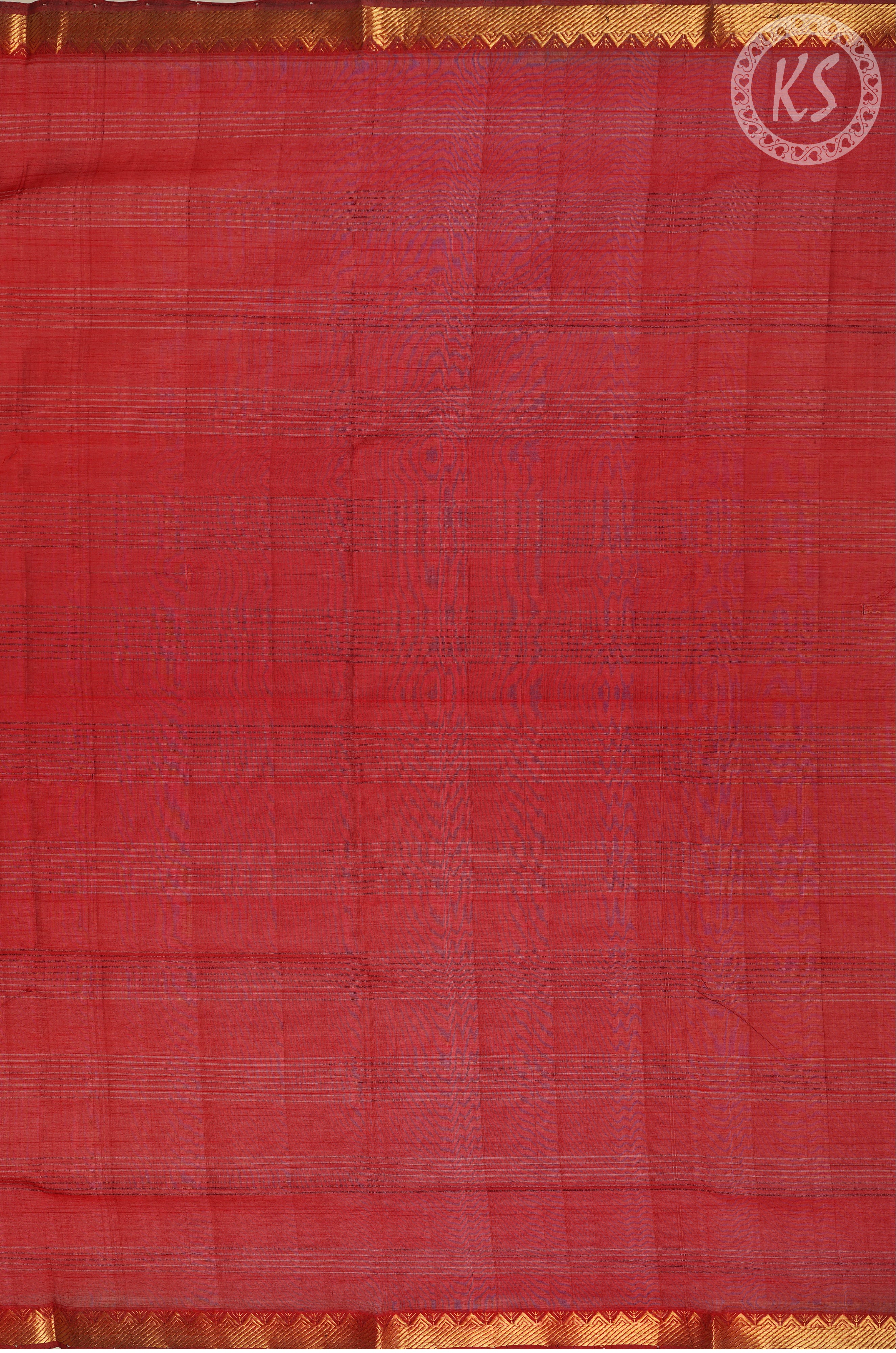 Red Mangalagiri Butta Saree