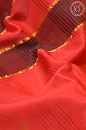 Red Mangalagiri Butta Saree