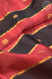 Black Mangalagiri Butta Saree