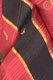 Black Mangalagiri Butta Saree
