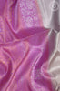 Grey Soft Silk Saree with Floral Butta