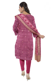 plum-pink-unstitched-chudidhar-set-with-bandhani-printed-duppatta-c