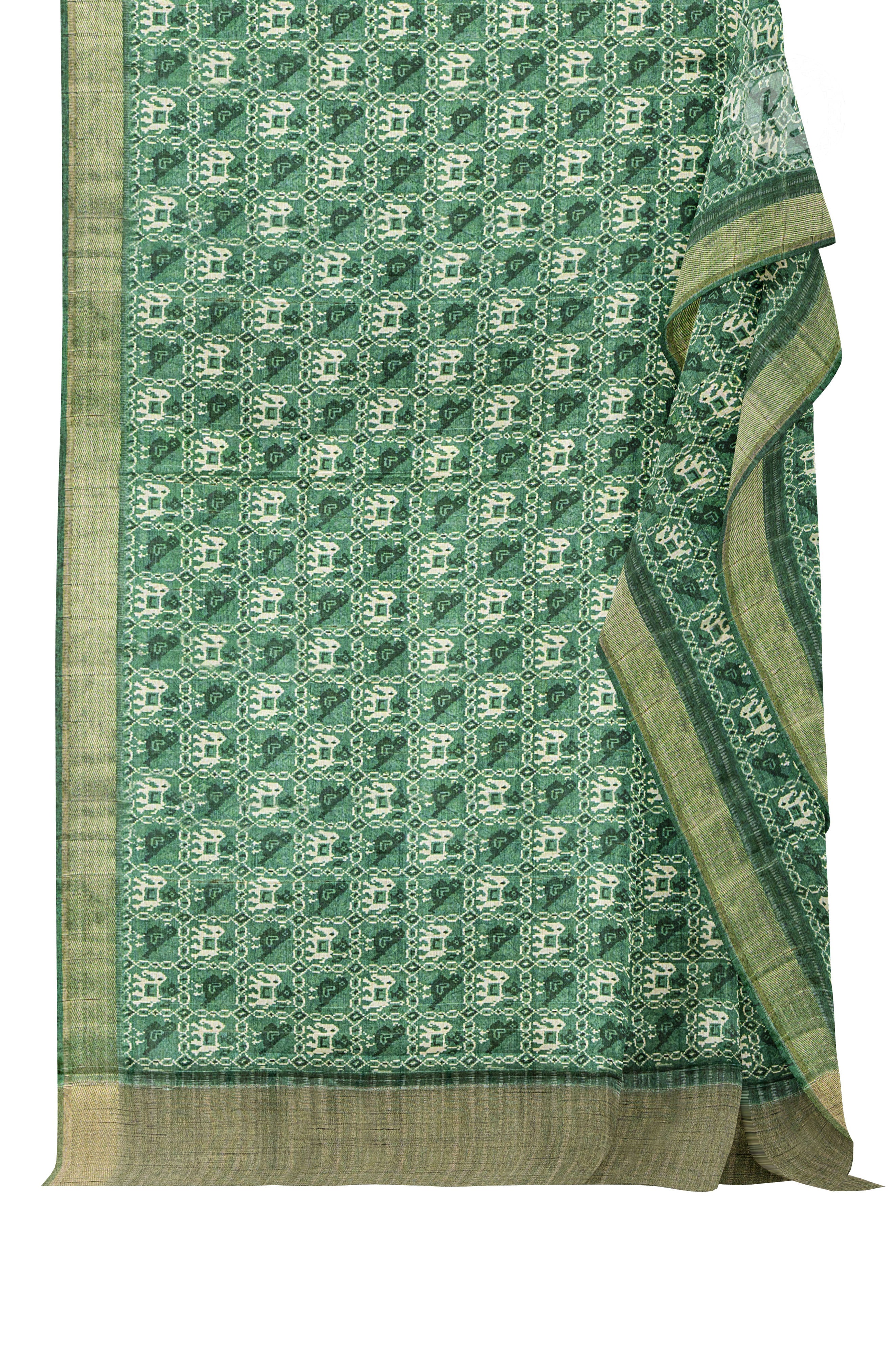 basil-green-unstitched-chudidhar-set-with-bandhani-printed-duppatta-d