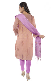 mauve-unstitched-chudidhar-set-with-leaf-design-c