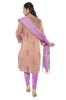 mauve-unstitched-chudidhar-set-with-leaf-design-c