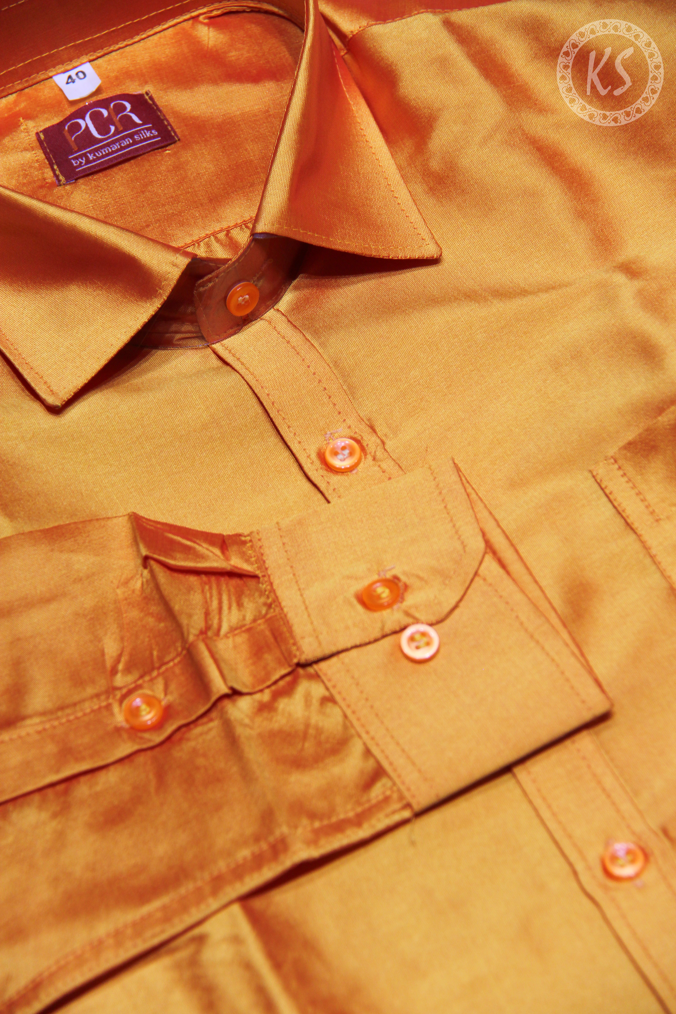Mango Yellow Shirt With Full Sleeve
