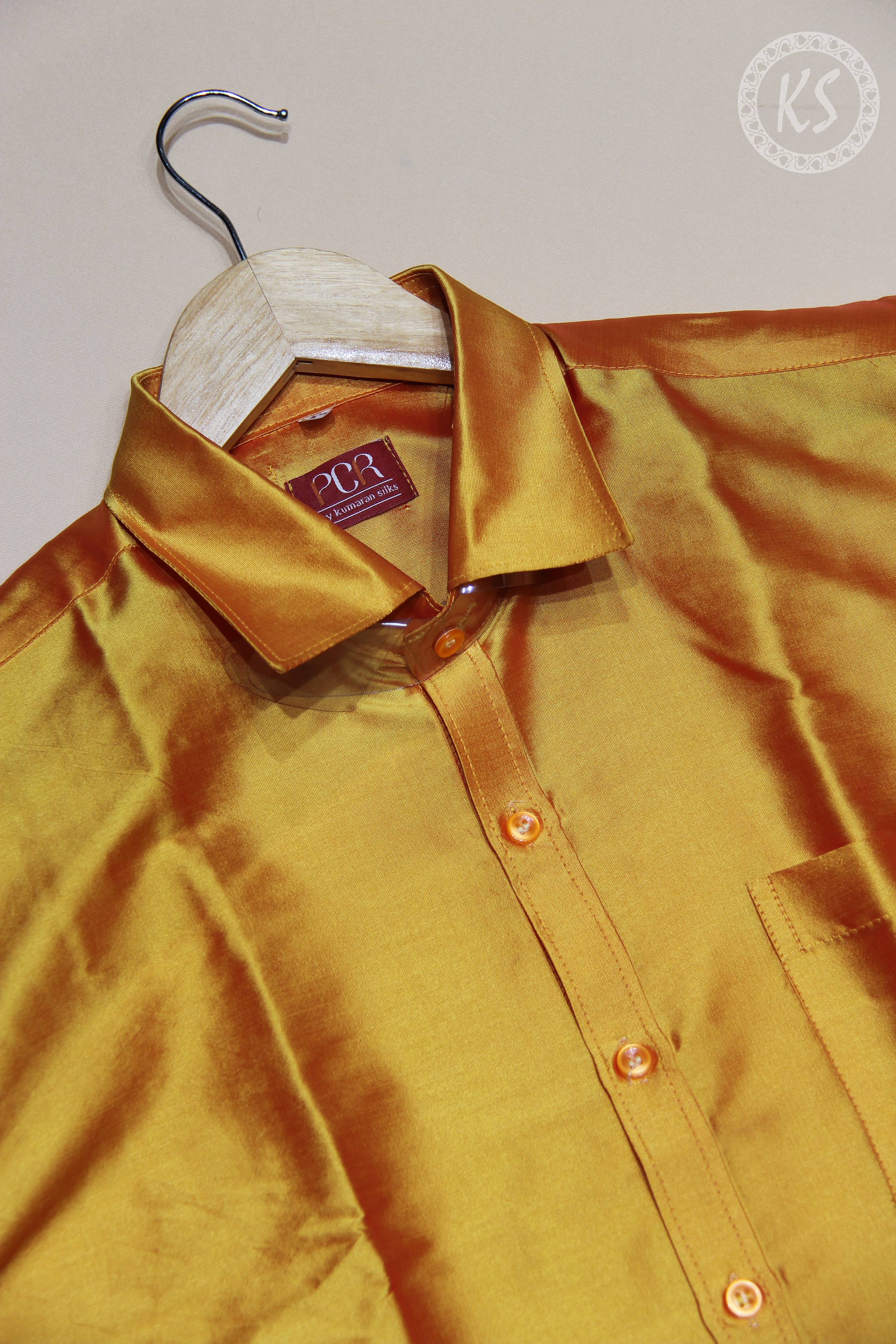 Mango Yellow Shirt With Full Sleeve