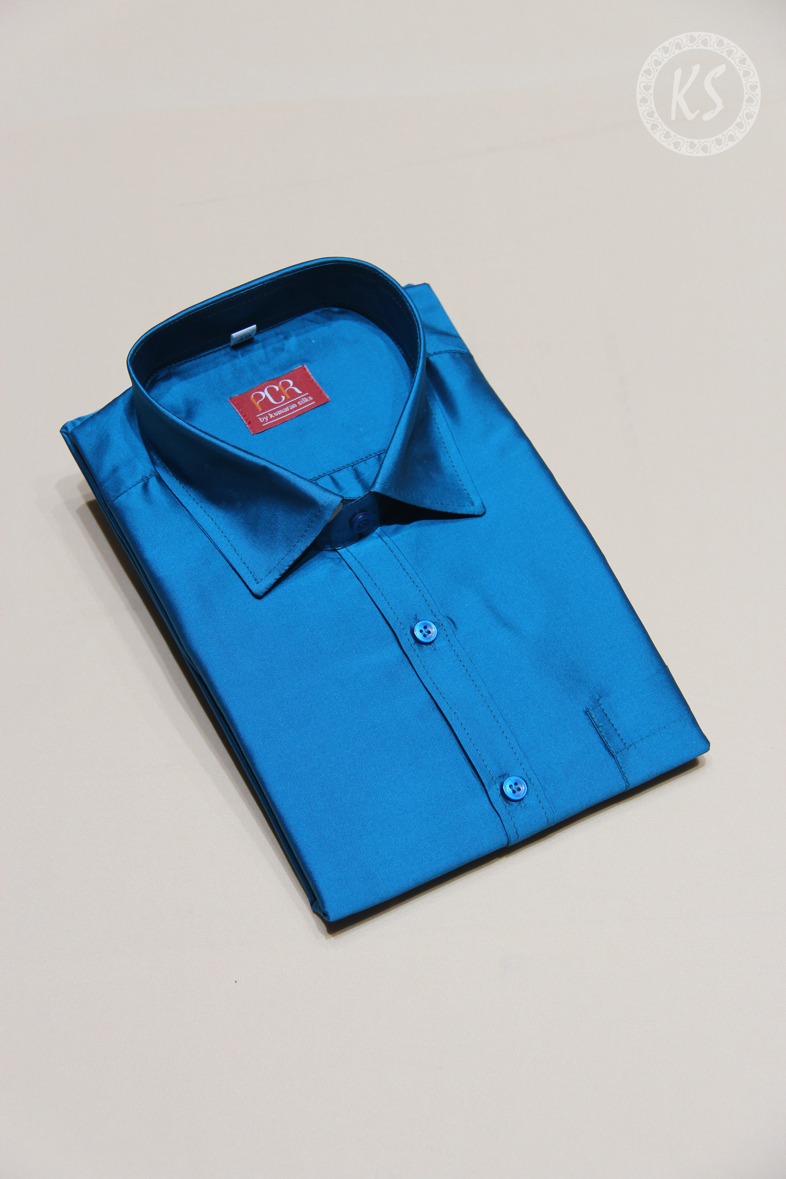Ramar Blue Shirt With Full Sleeve