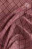 Deep Purple Silk Saree with Contrast Border