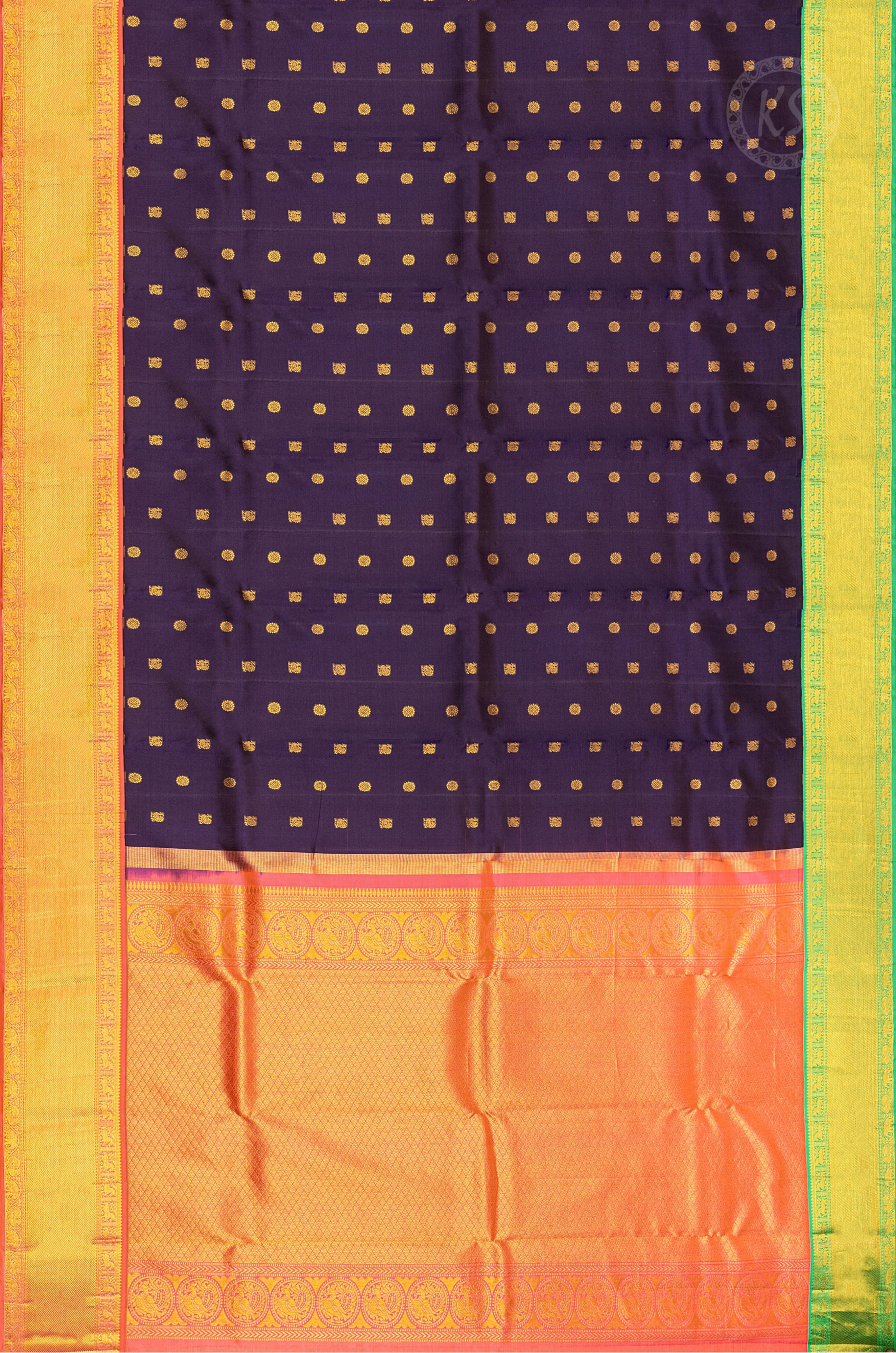 dark-violet-ganga-jamuna-silk-saree-d