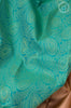 Mint Green Silk Saree with Floral