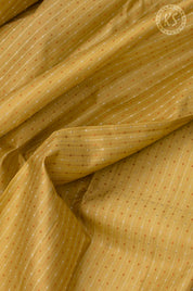 Sandal Silk Saree with Stripe & Small Butta