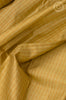 Sandal Silk Saree with Stripe & Small Butta