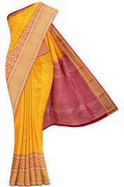 mustard-yellow-brocade-silk-saree-with-meena-butta-b