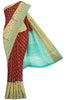 Araku Brocade Silk Saree with Meena Butta