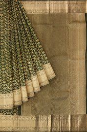 green-floral-brocade-silk-saree-a