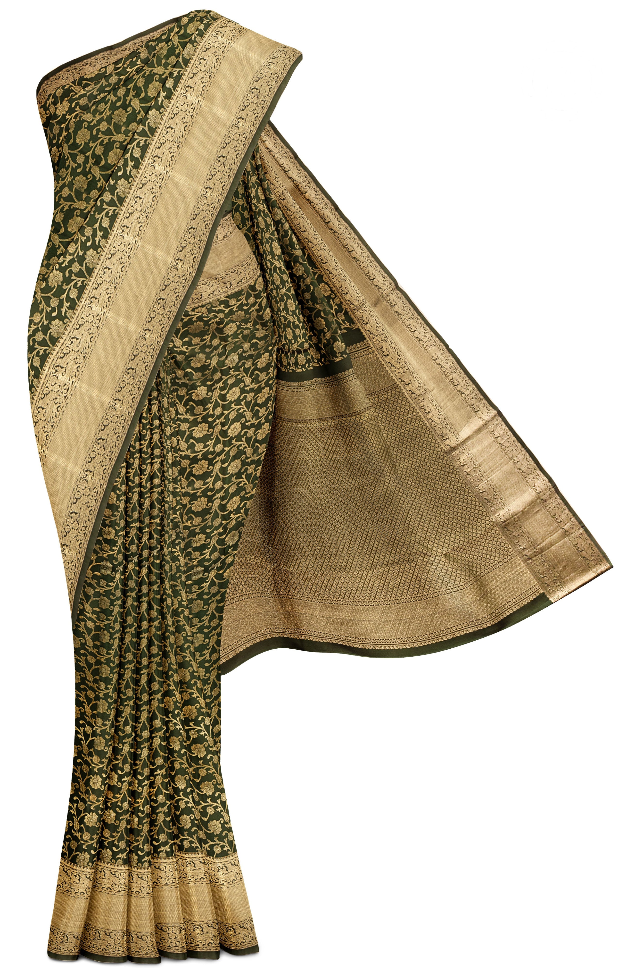 green-floral-brocade-silk-saree-b