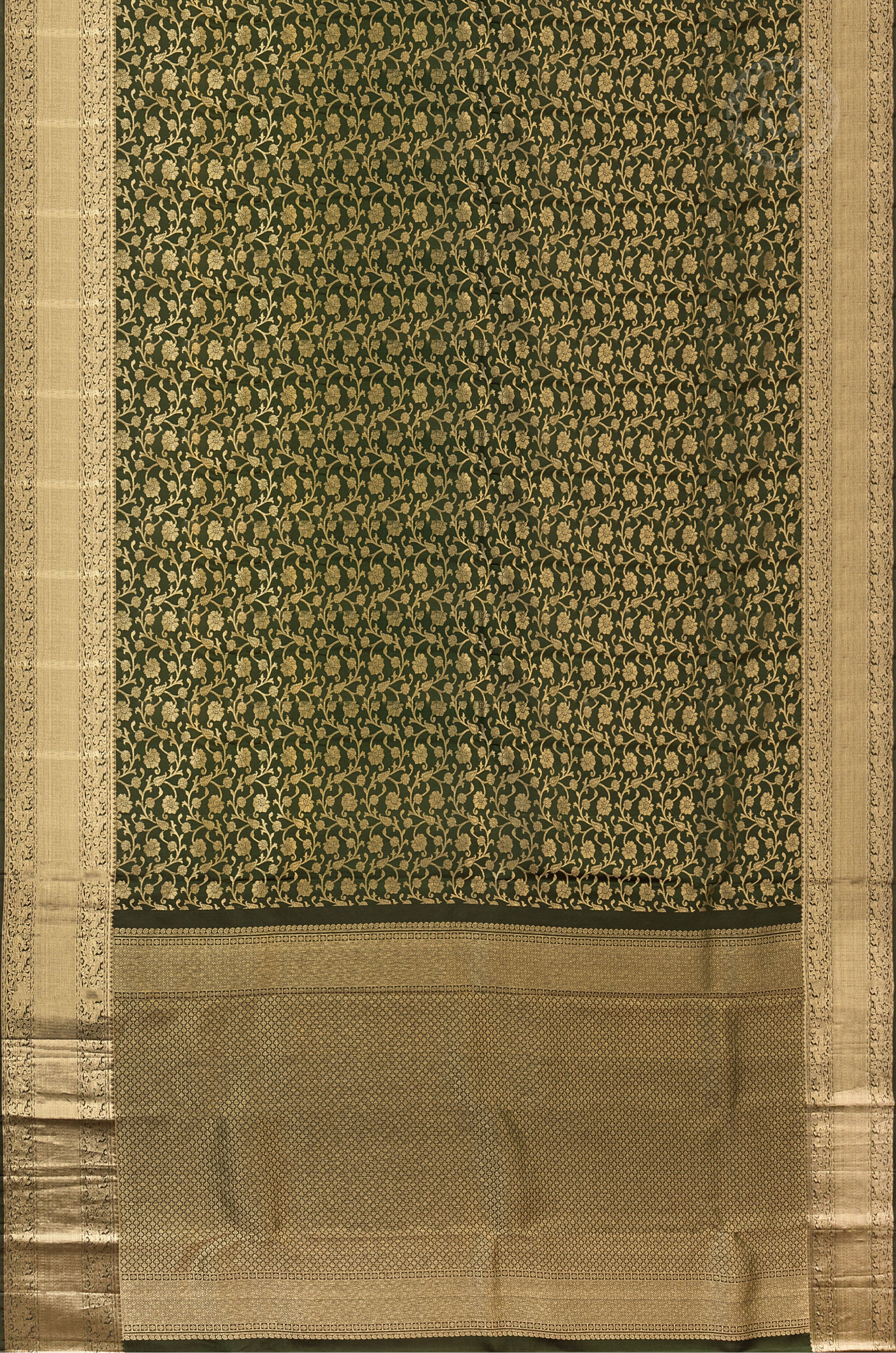 green-floral-brocade-silk-saree-d