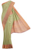 Pista Green Soft Silk Saree