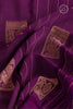 Purple Soft Silk Saree with Annam Butta