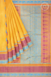 mustard-yellow-silk-saree-with-threadwork-butta-a