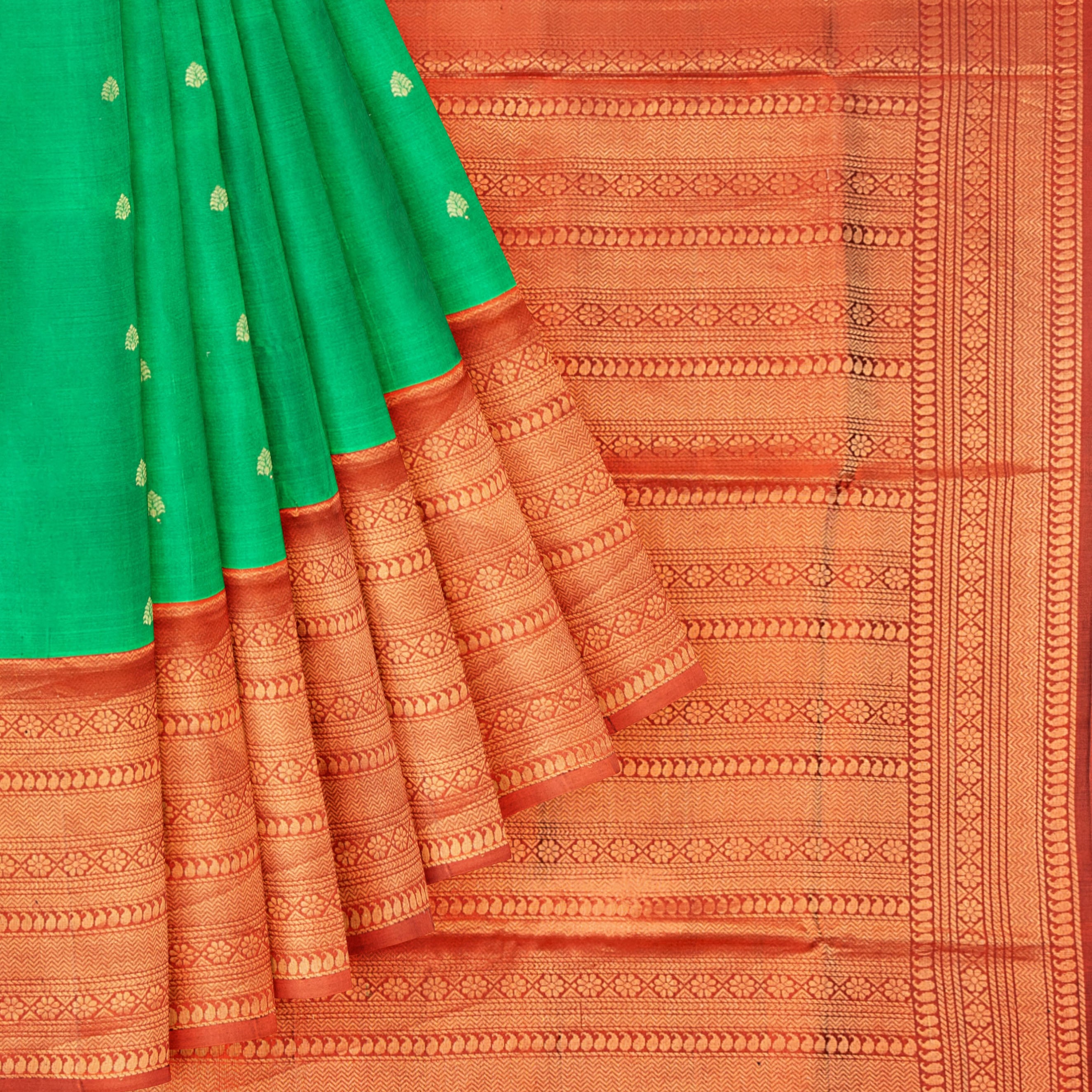 forest-green-saree-a