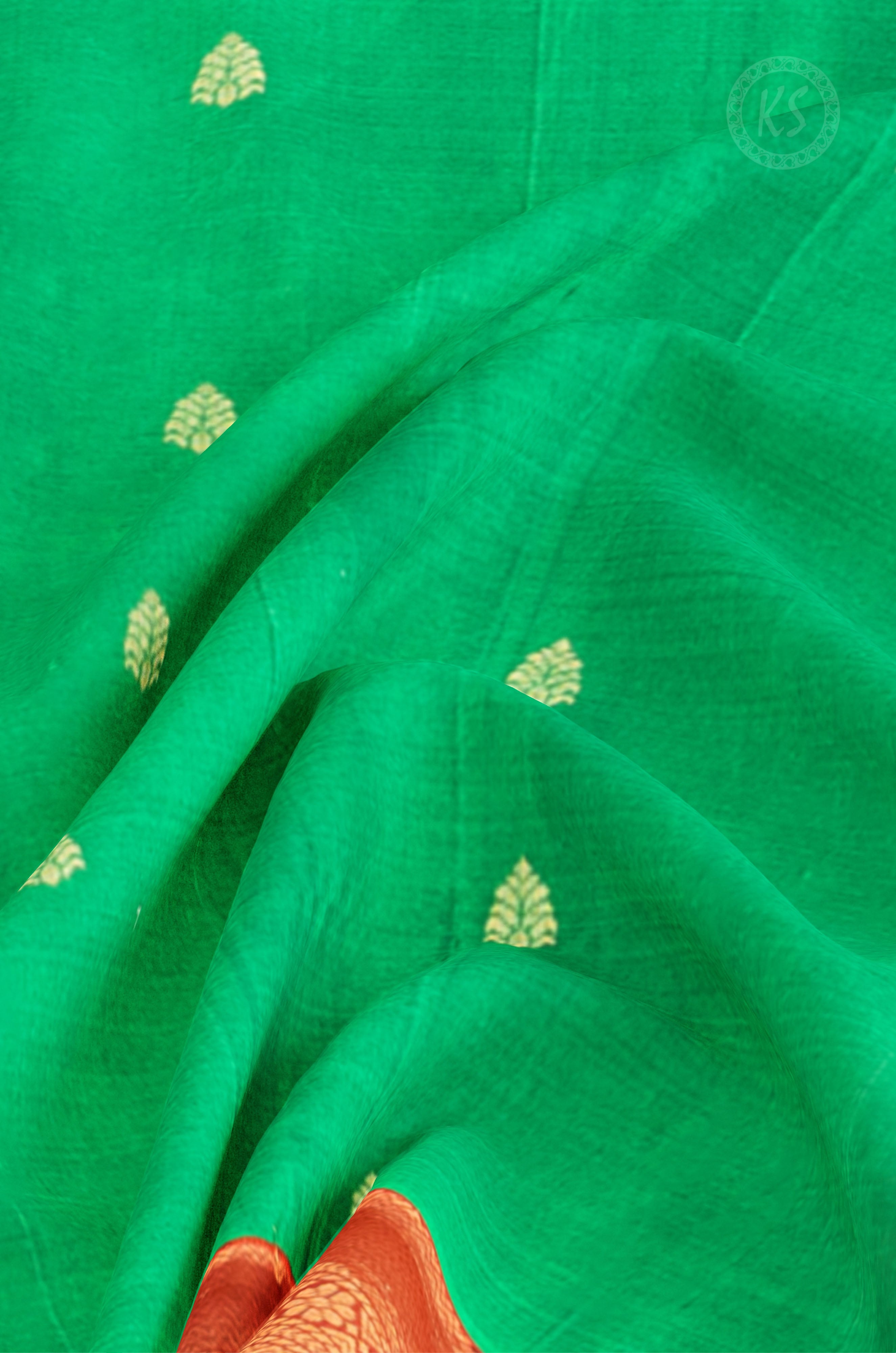 forest-green-saree-c