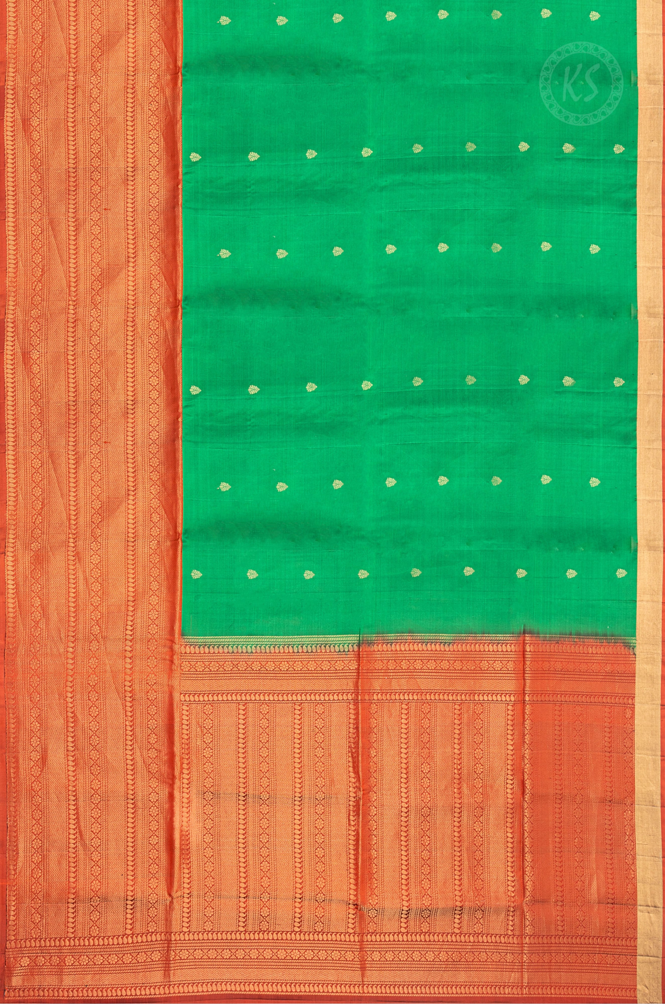 forest-green-saree-d