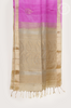 Pink Soft silk saree with Manga Butta