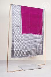 Purple Stripe Soft Silk Saree