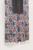 Elephant Grey Soft Silk Saree with Stripe & Butta