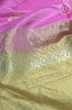 Pink Soft silk saree with Manga Butta