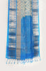 Cream Ikkat Pochampally Print Soft Silk Saree