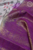 Off white Soft Silk Saree with Floral Butta