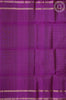 Dual tone Pink & Deep Purple Soft Silk Saree with Floral Butta