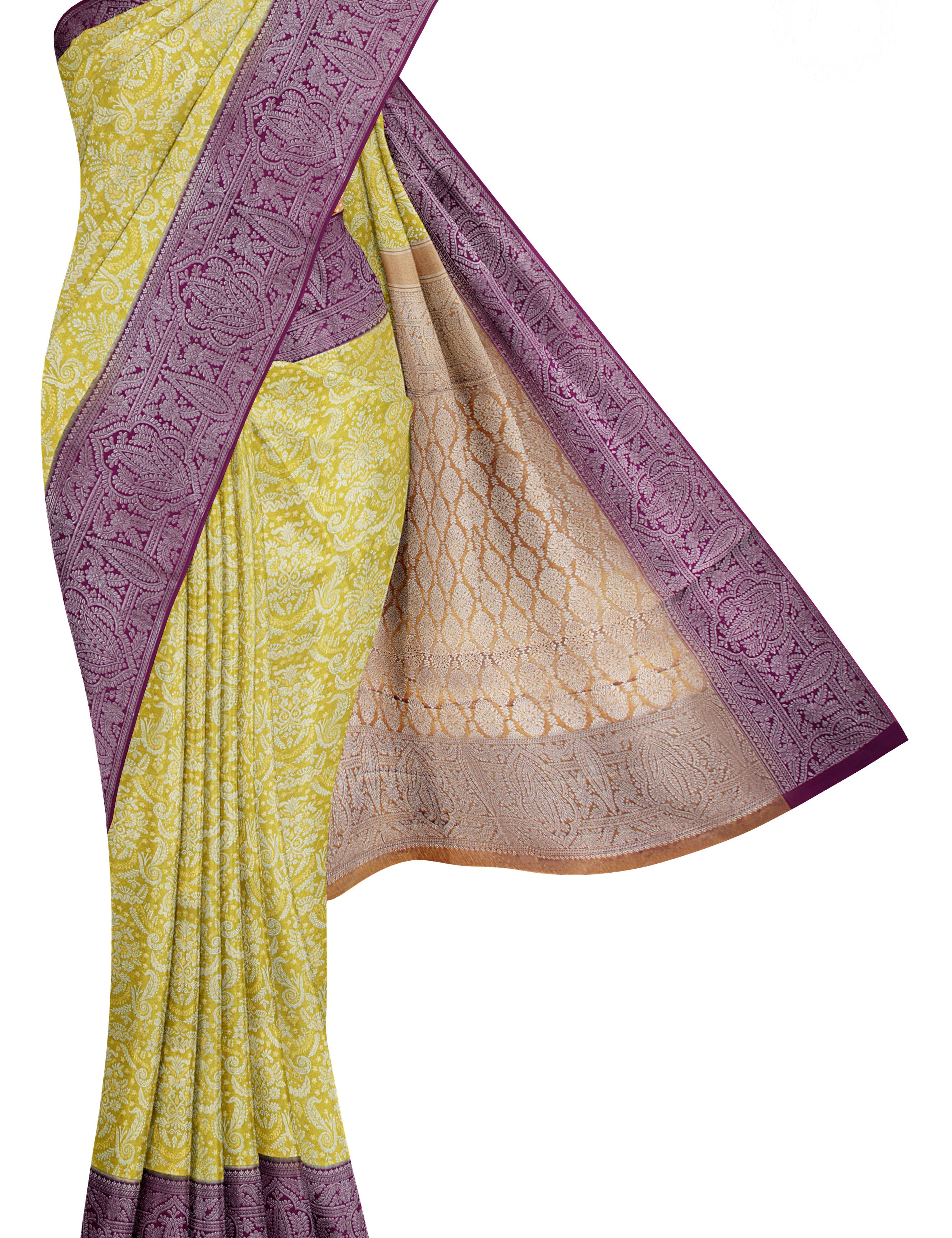 parrot-green-tissue-silk-saree-with-contrast-border-b