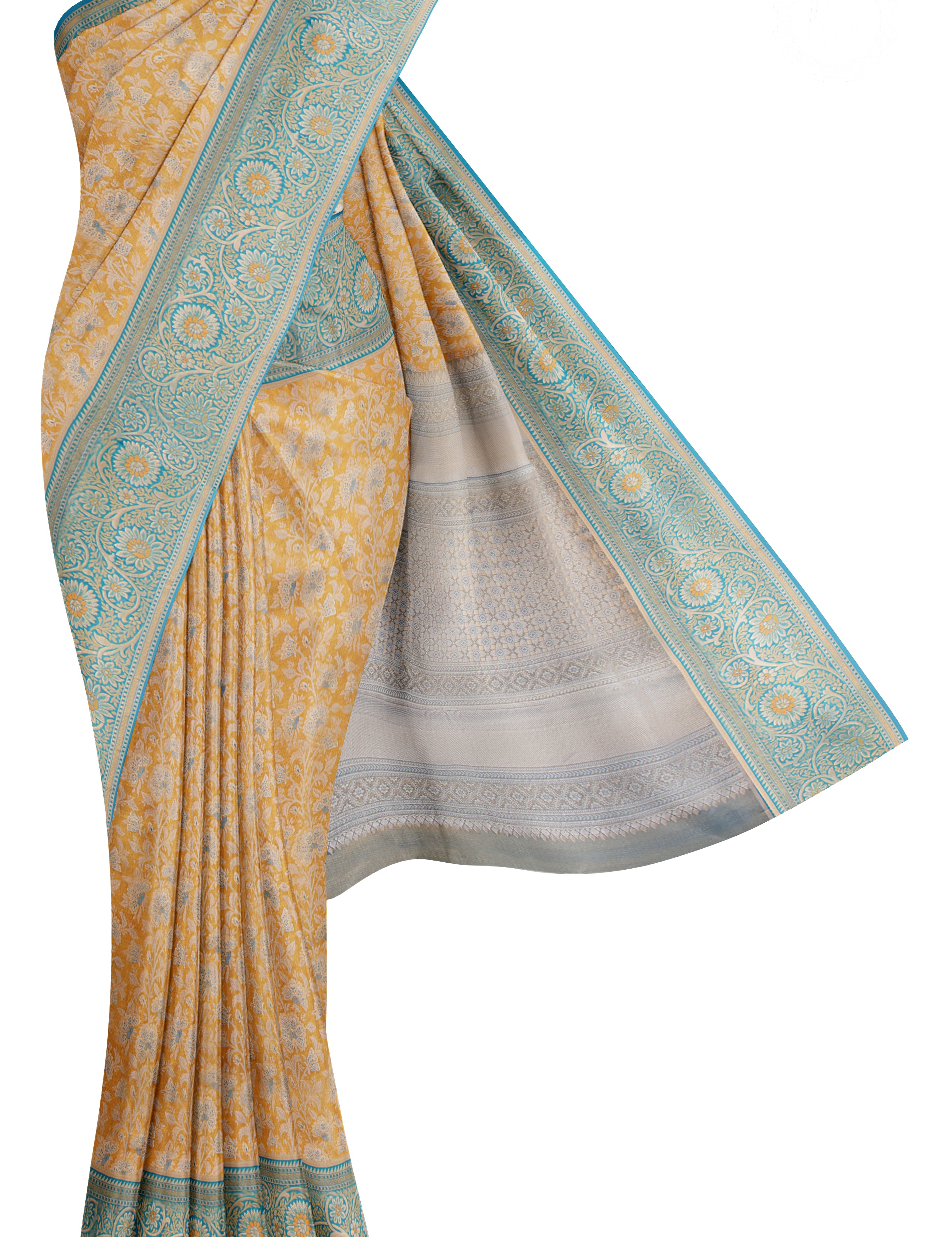 yellow-floral-tissue-silk-saree-with-meena-butta-b