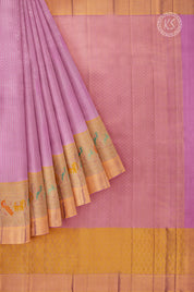 Pink  Tissue Silk Saree with Diamond Butta