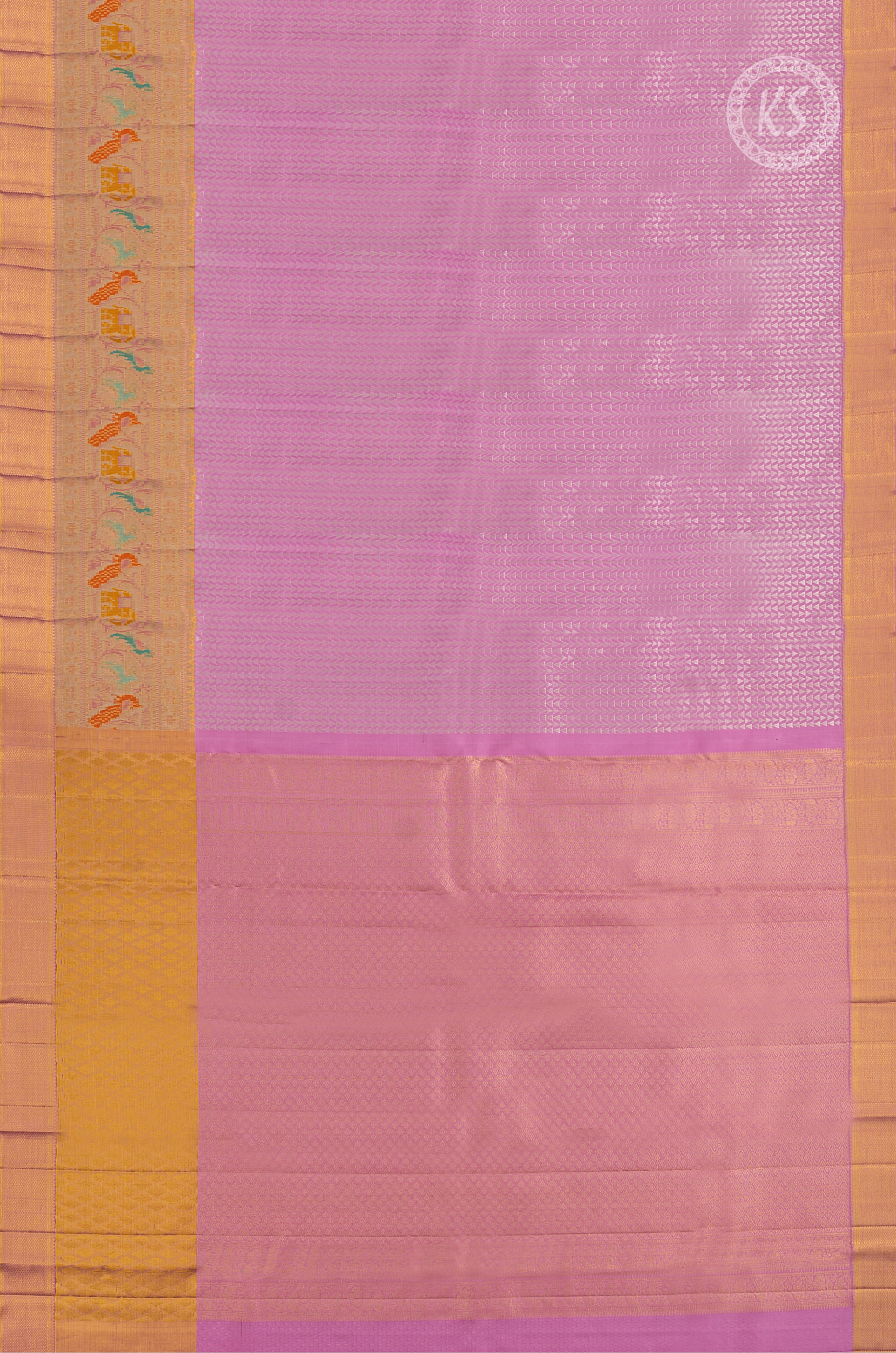 Pink  Tissue Silk Saree with Diamond Butta