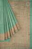 Pine Green Tussar Saree