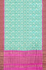 Green Tussar Saree with Pink Paavanji Border