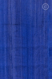 Royal Blue Tussar Saree