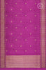 Purple Tussar Saree with butta