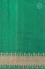 Green Tussar Saree with butta