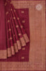 Maroon Tussar Saree