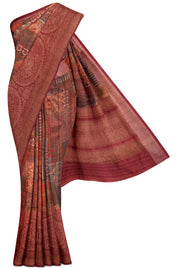 Floral design Araku Tussar Saree